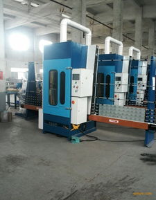 全自动玻璃喷砂机立式玻璃喷砂机厂家直销 自动玻璃喷砂机 艺术玻璃打砂机 价格 谷瀑环保