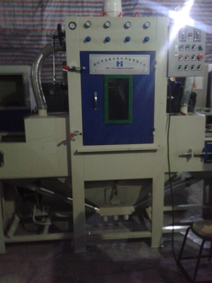 福州背景墙瓷砖生产设备与立体式瓷砖背景墙喷砂机的匹配选择