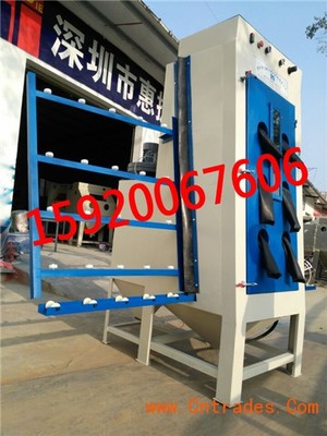 玻璃喷砂机 手动操作的精准艺术